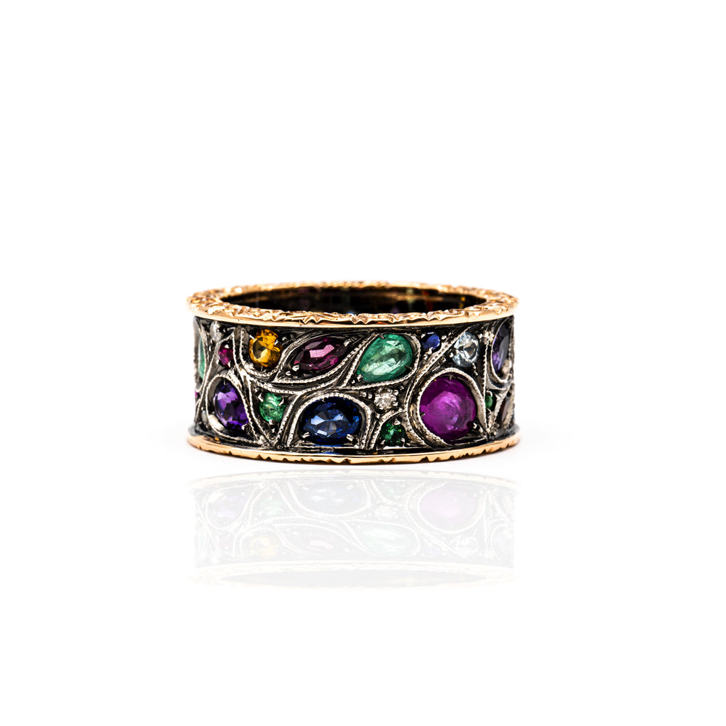ANELLO "COLORS FASCIA ALKEMY" BRUNITO