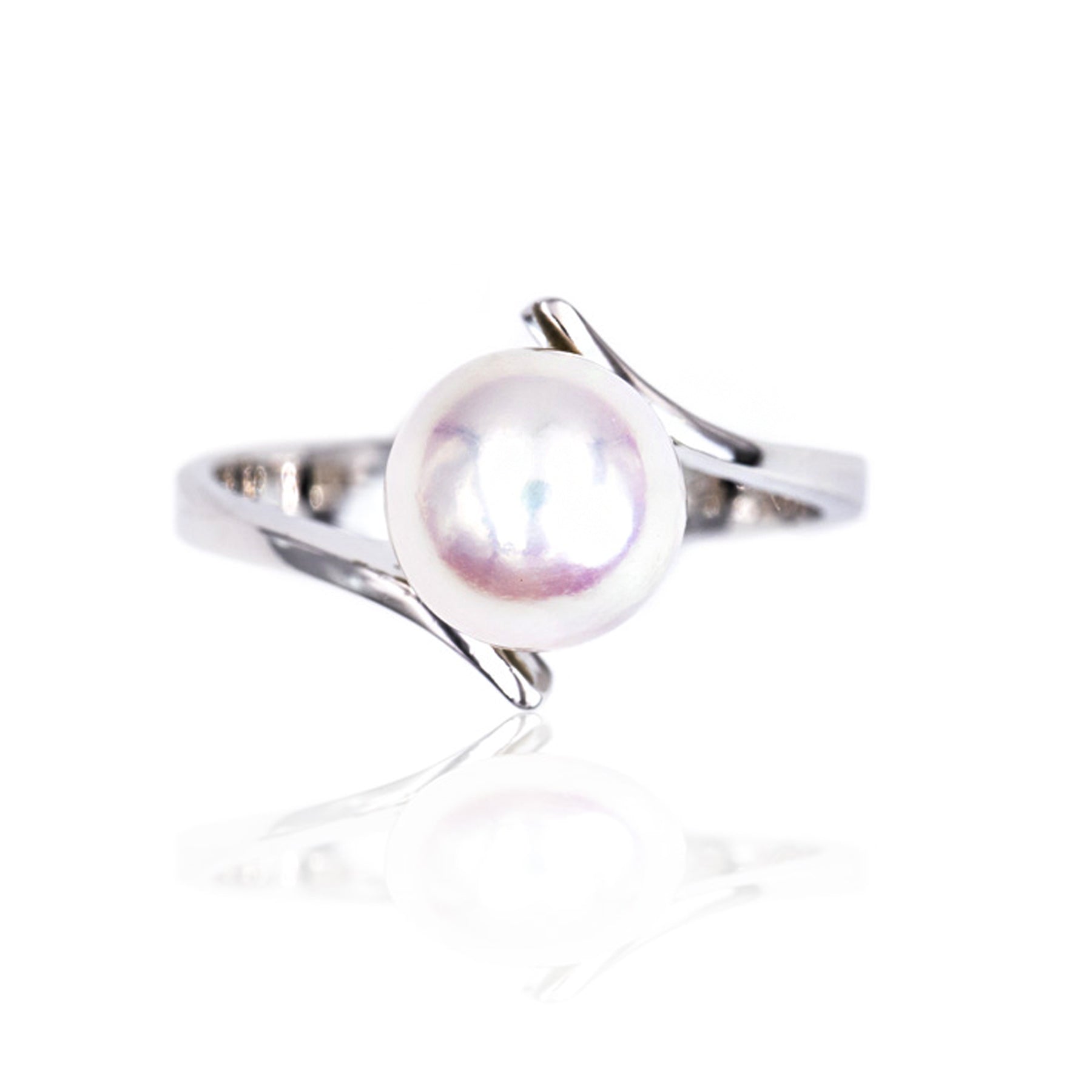 Anello Oro 18K con Perla Acqua Salata