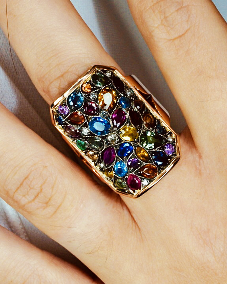 ANELLO "WONDERLAND ALKEMY" BRUNITO