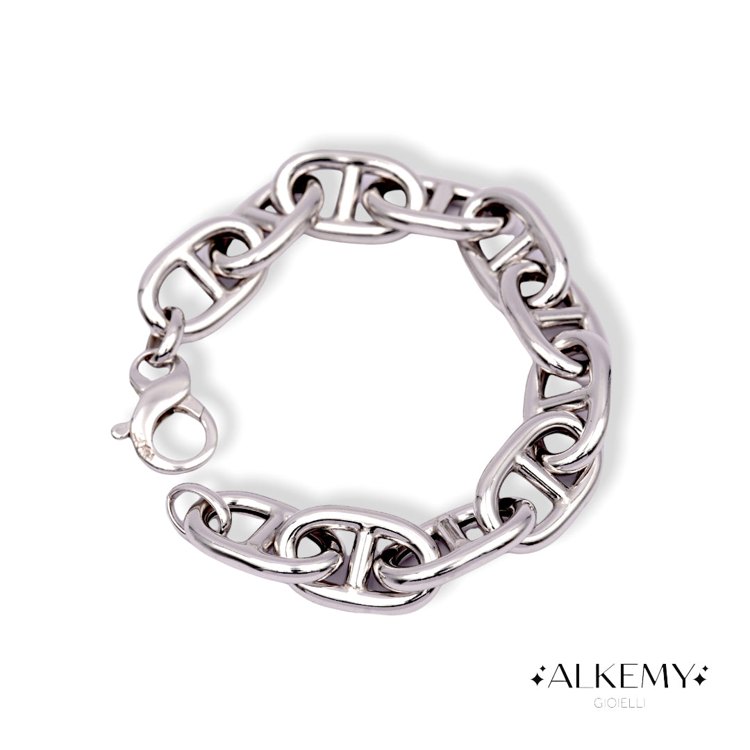 Bracciale Maglia Marinara in Argento 925 | Alkemy Gioielli