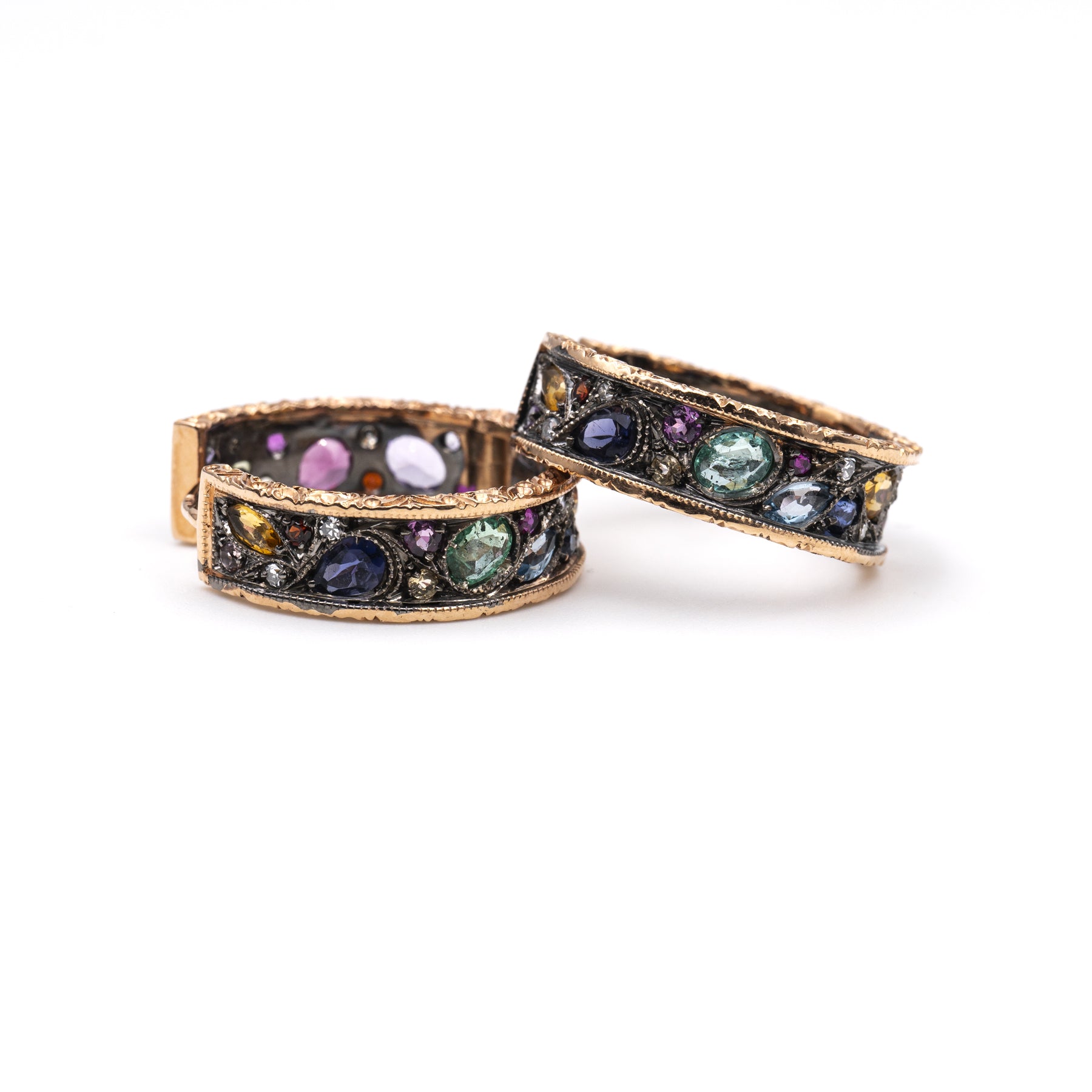 Orecchini "Color Alkemy" Brunito